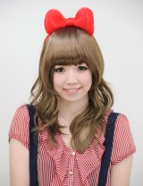 Wigs2you 髪飾 日本正品 可愛 甜美蝴蝶髪帶W-8215-Red